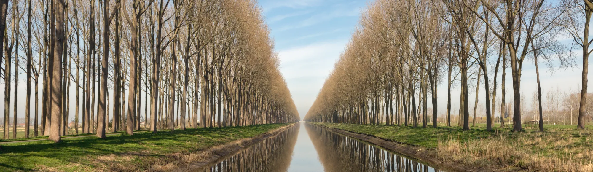 Damse Vaart De Damse Vaart in de herst